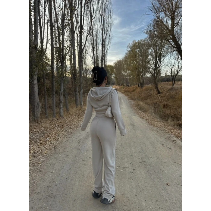 Taş Selanik Kapşonlu Takım