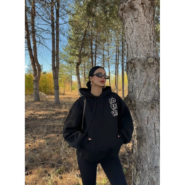 Tweety Oversize Şardonlu Sweat