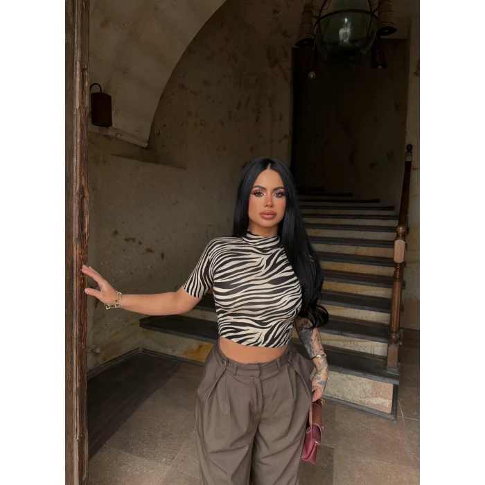 Zebra Dik Yaka Basic Crop