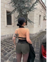 Siyah Bolerolu Triko İkili Takım