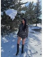 Ekose Gömlek Elbise