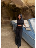 Siyah Şeritli Modal İkili Takım