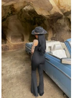 Yaka Güpürlü Compact Tulum