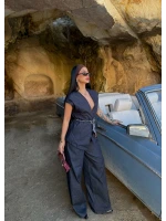 Yelekli Denim İkili Takım