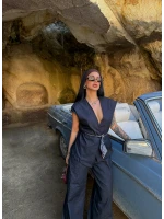 Yelekli Denim İkili Takım