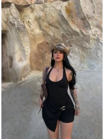 Aksesuarlı Şort Etek