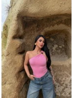 Pembe Omuz Aksesuarlı Sandy Crop