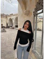 Siyah Çilek İkili Badi Takım