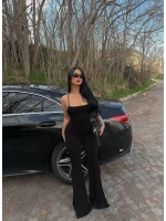 Sırt İpli Yırtmaçlı Tulum