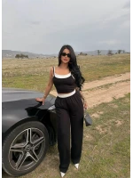 Siyah Garnili Modal İkili Takım