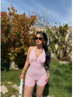 Pudra Boyundan Bağlamalı Tulum