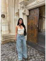 Tint Yüksek Bel Baggy Denim