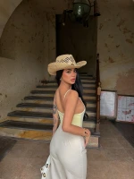 Sarı Aksesuarlı Bodysuit