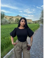 Balon Kollu Bodysuit