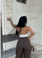 Beyaz Boyundan Geçmeli Zıbın