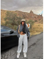 Beyaz Flow Jogger Eşofman Altı