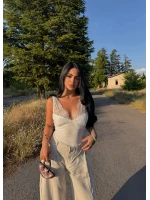 Beyaz Güpürlü Sandy Bralet