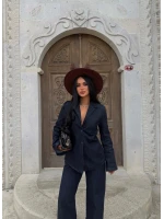 Blazer Denim İkili Takım