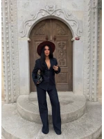 Blazer Denim İkili Takım