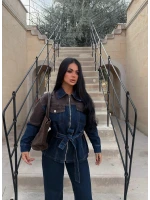 Brown Garnili Denim Takım