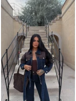 Brown Garnili Denim Takım