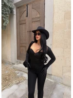 Damla Yaka Toparlayıcı Tulum
