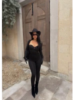 Damla Yaka Toparlayıcı Tulum