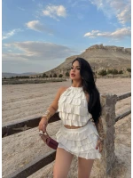 Flare Fırfırlı İkili Takım