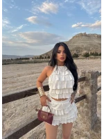 Flare Fırfırlı İkili Takım