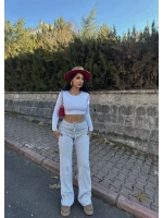Gri Basic Kaşkorse Pantolon