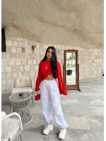 Gri Soft Baggy Eşofman Altı