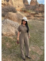 Haki Safari Kemerli Tulum