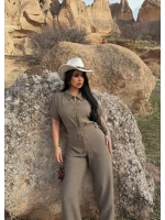 Haki Safari Kemerli Tulum