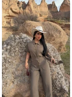 Haki Safari Kemerli Tulum