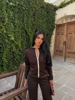 Kahve Ara Biyeli Modal Takım