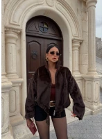 Kahve Fox Bomber Mont