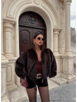 Kahve Fox Bomber Mont