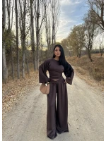 Kahve Modal Kemer Takım