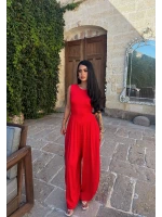 Kırmızı Liora Kolsuz Palazzo Tulum