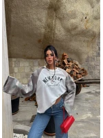 Kolları Kamuflaj Ny Sweat
