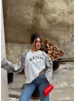 Kolları Kamuflaj Ny Sweat