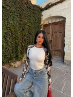 Kolları Kamuflaj Reglan Crop