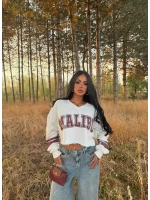 Malibu V Kısa Sweat