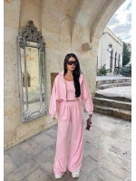 Pembe Mood Üçlü Eşofman Takım