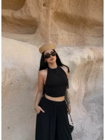 Siyah Alya Halter İkili Takım