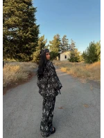 Siyah Bandanalı Jessica Üçlü Takım