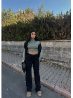 Siyah Basic Kaşkorse Pantolon