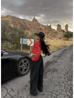 Siyah Flow Jogger Eşofman Altı
