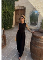 Siyah Liora Kolsuz Palazzo Tulum