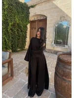 Siyah Moka Üçlü Salaş Takım